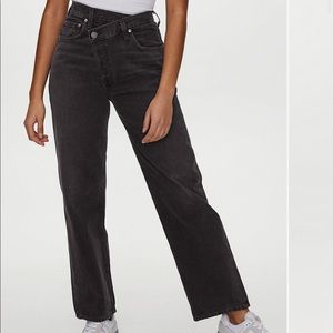 Agolde Criss Cross Black Jeans size 31